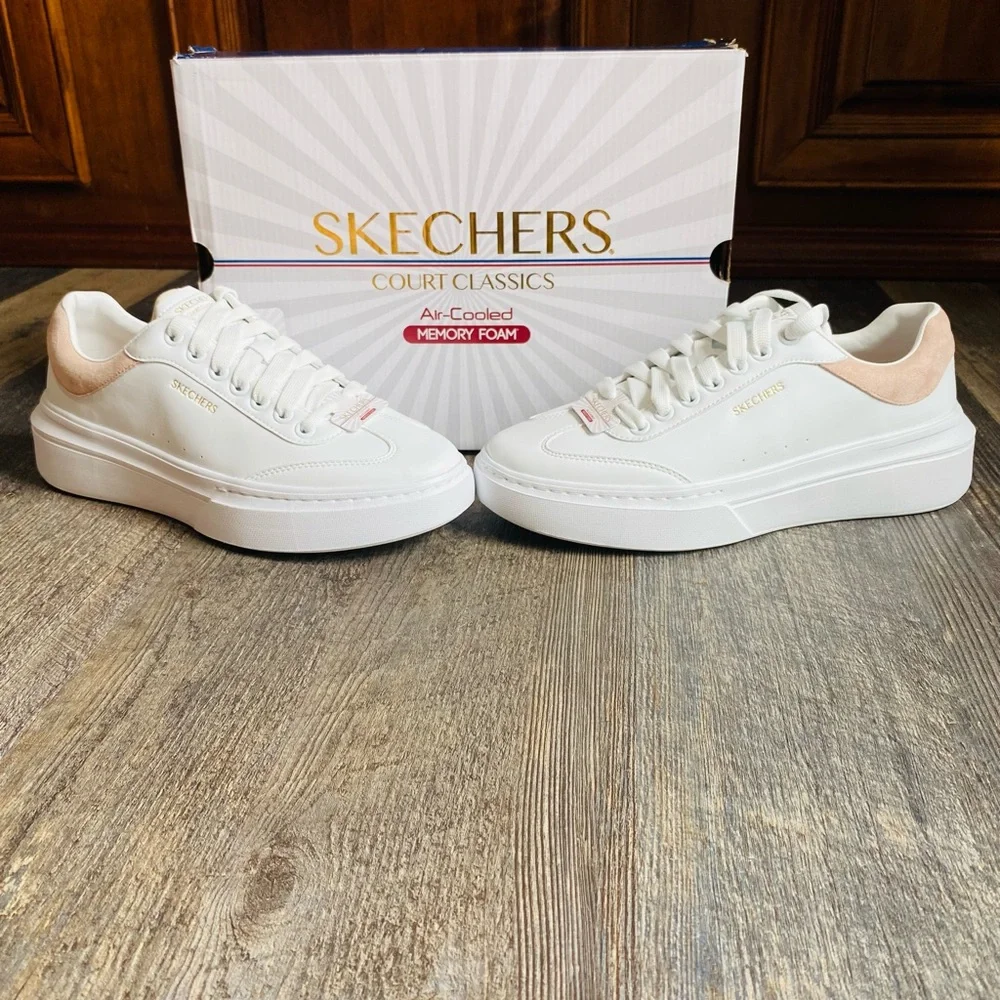 **NEW** Skechers Women’s Court Classics - Picture 6 of 12